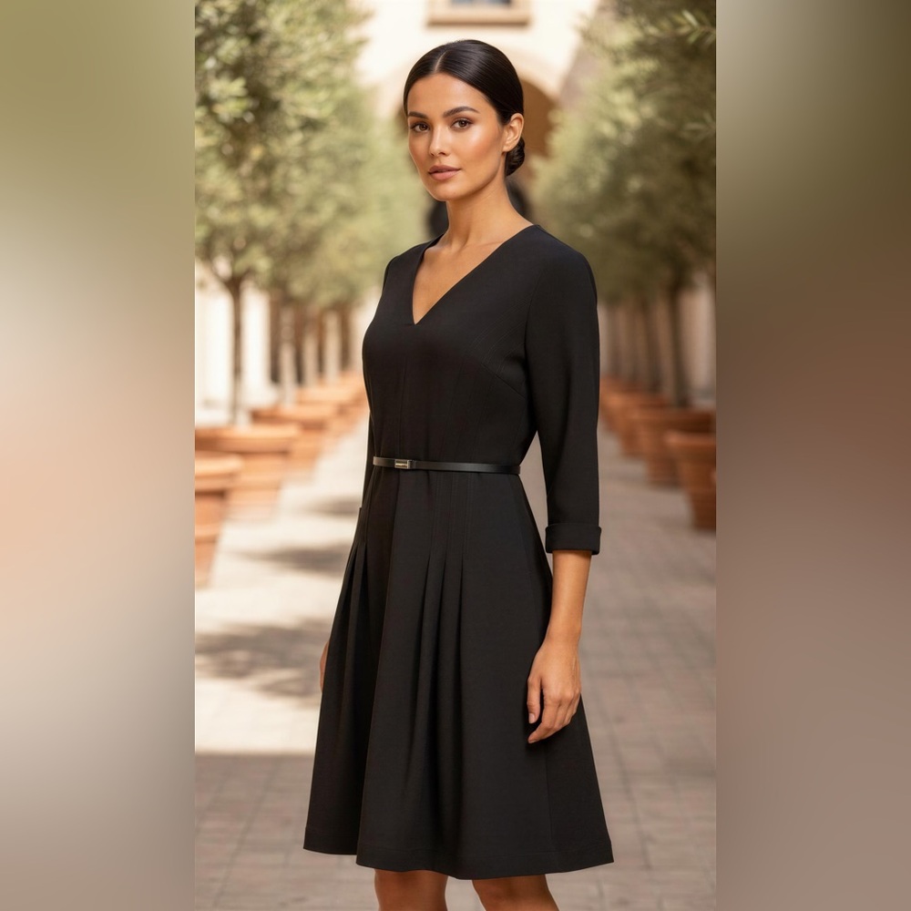 Ralph Lauren Black Label Wool Dress – NWT $2,390 – Made in Italy – Size 8
